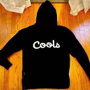 Barney Cools black hoodie medium